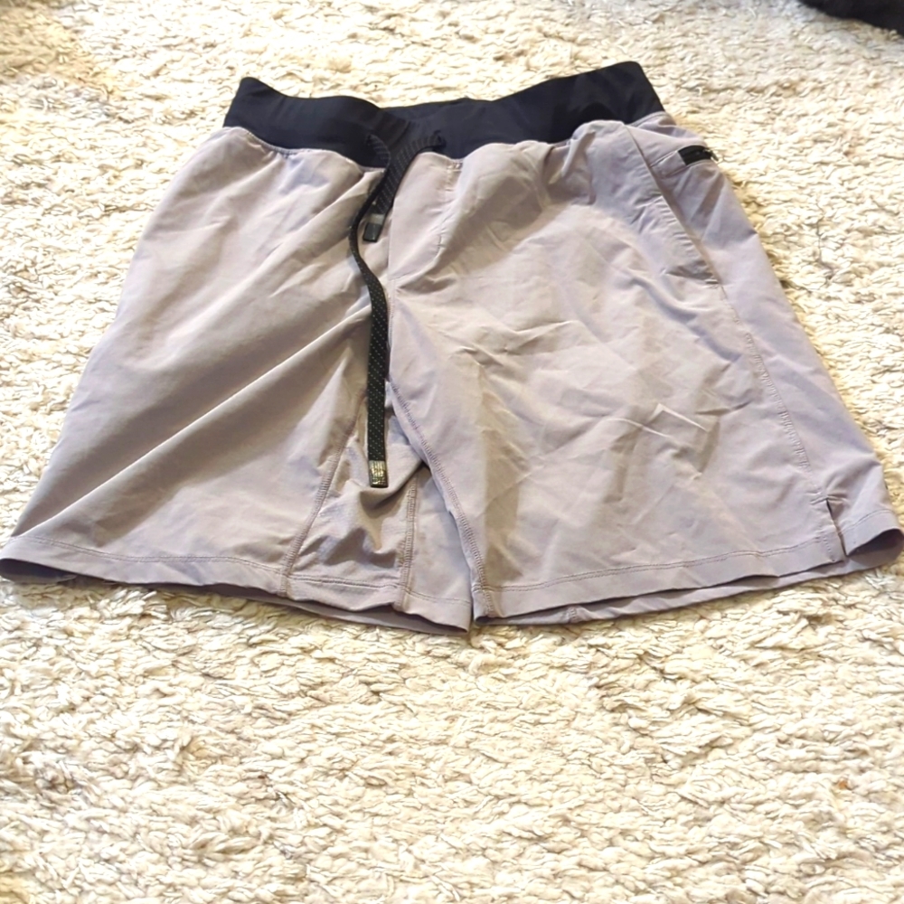 Fabletics men shorts gray small